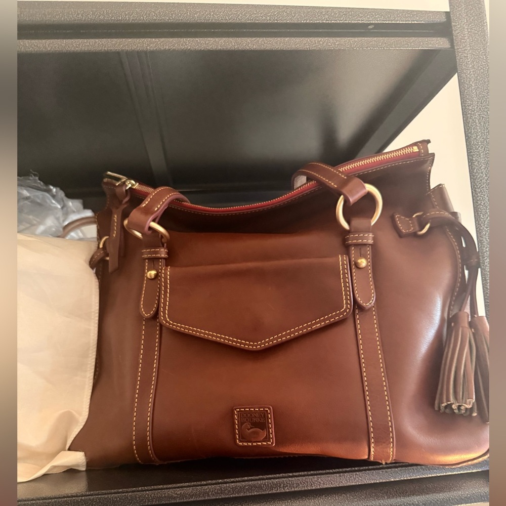 Dooney & Bourke Florentine Leather Smith Satchel